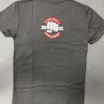 Fight school embroidered t-shirt.